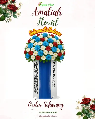 Standing Flower di Pelabuhan Pekalongan